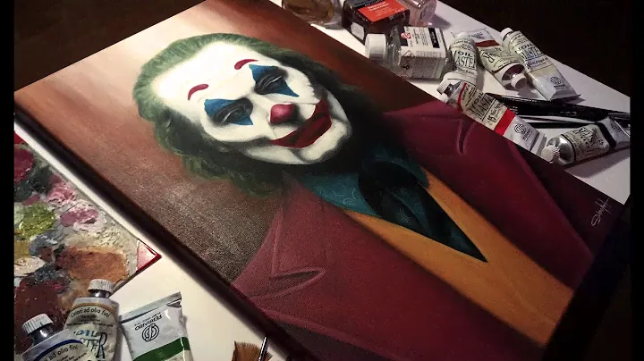 JOKER | Joaquin Phoenix | Oil Painting